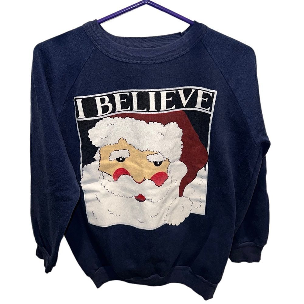 Vintage made in the USA Santa Claus sweatshirt size medium